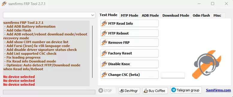 SamFirms FRP Tool